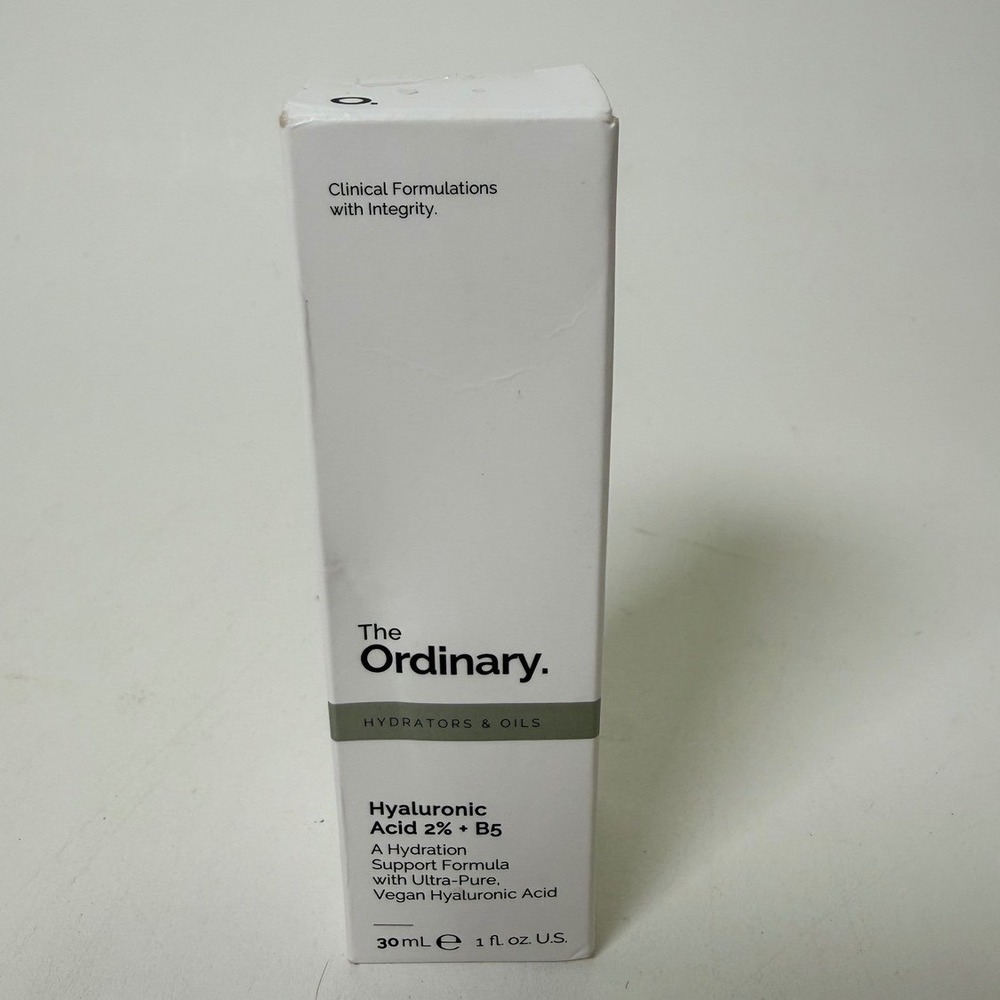 The Ordinary Hyaluronic Acid 2% B5 Hydration Serum 30ml Vegan Fragrance Free New